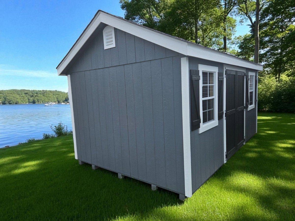 Custom workshop shed from Waterloo Structure serving southeastern Pennsylvania